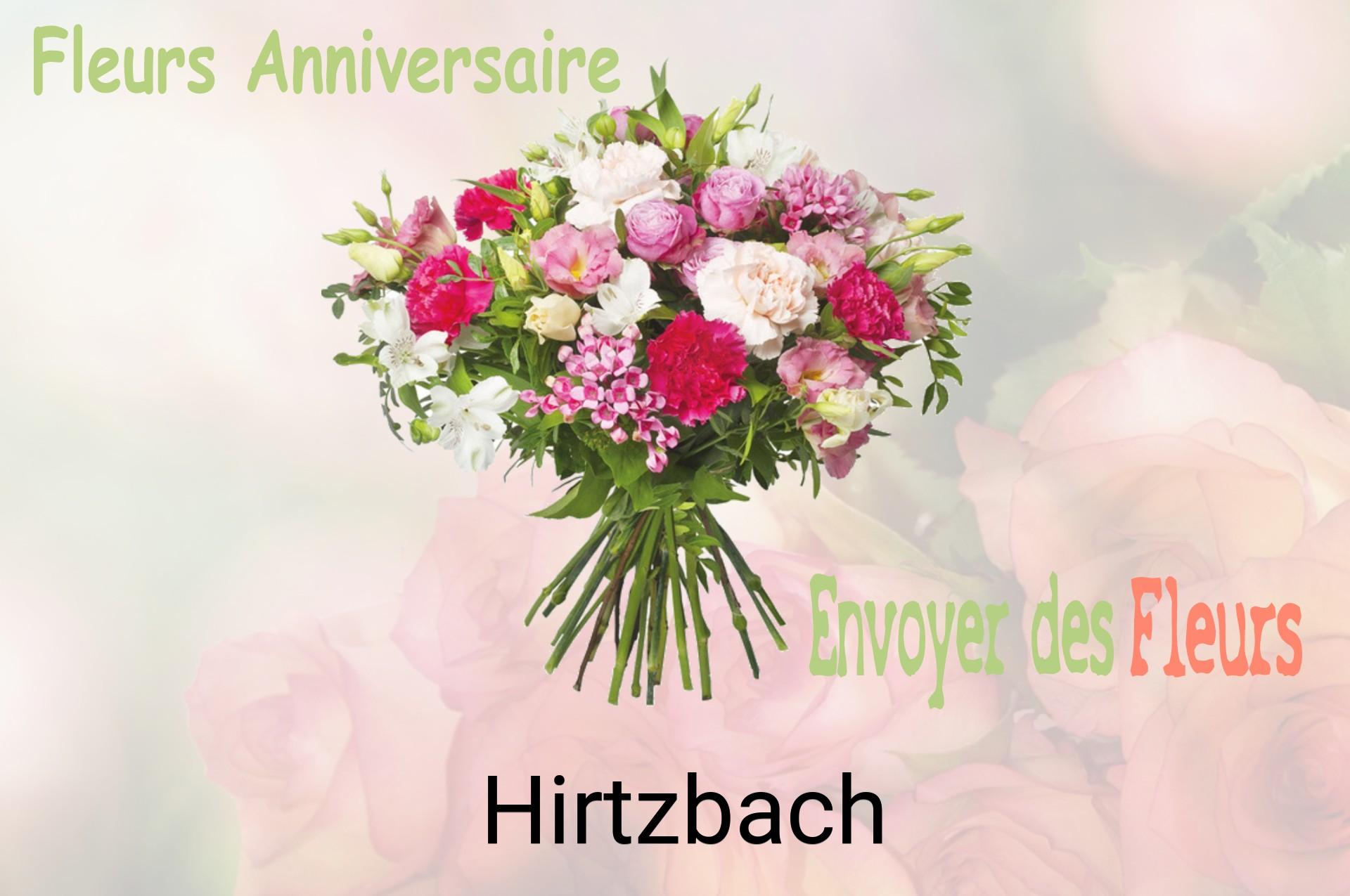 Bouquet de fleurs d’anniversaire livré à Hirtzbach