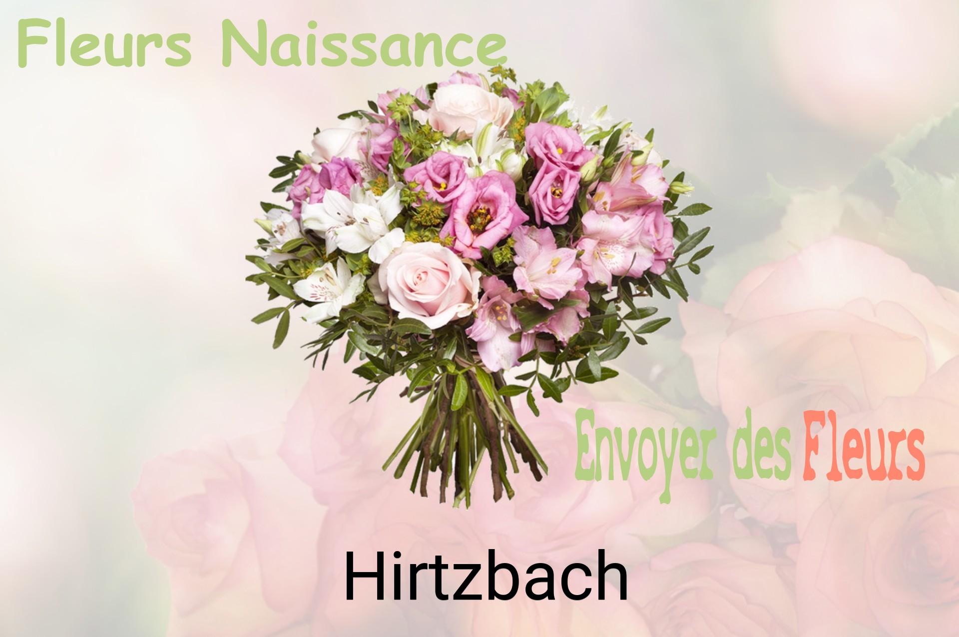 Bouquet de fleurs de naissance livré à Hirtzbach